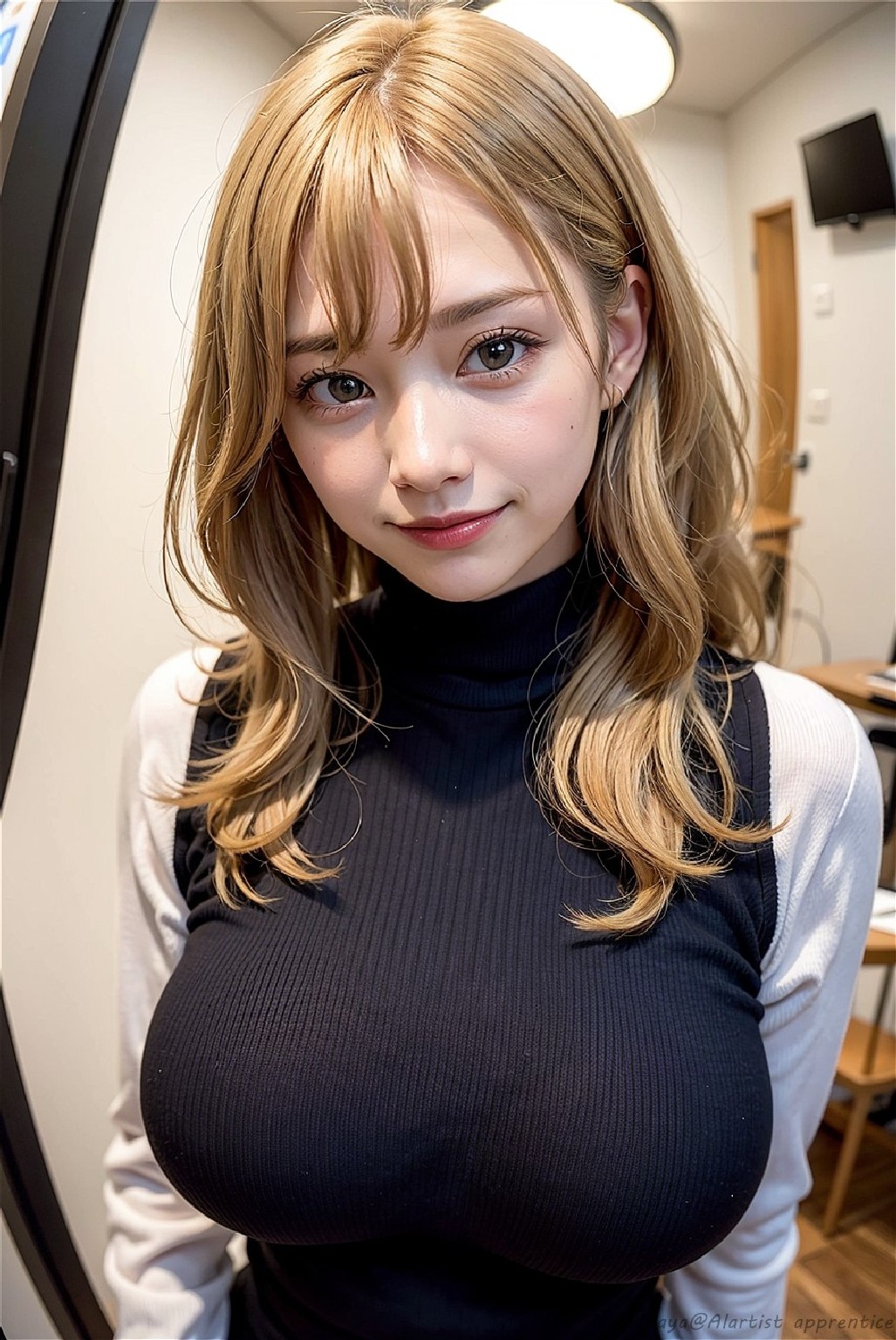 Puffer vest girl