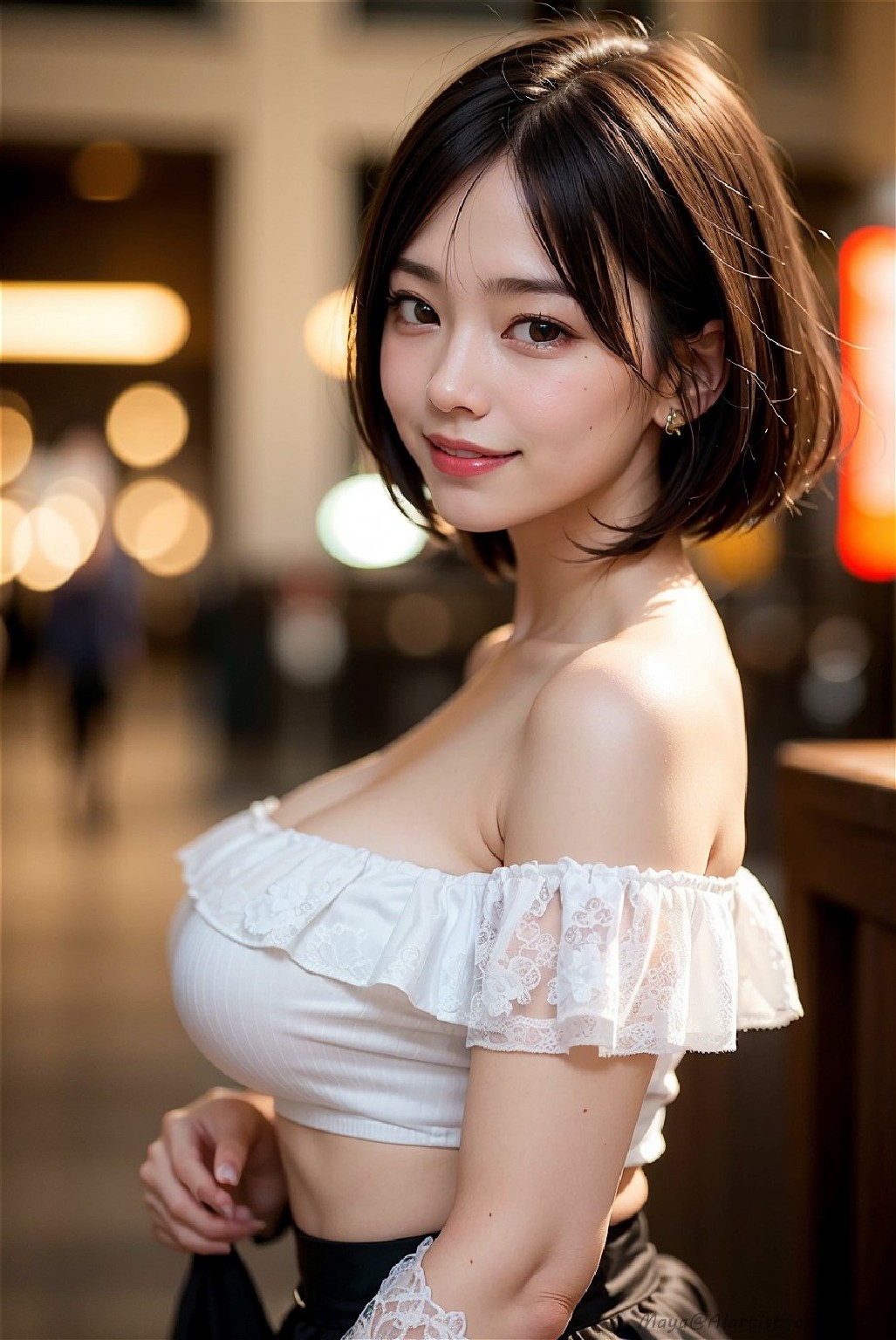 see-through skirt girl