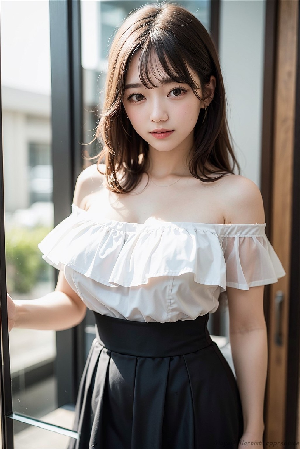 see-through skirt girl