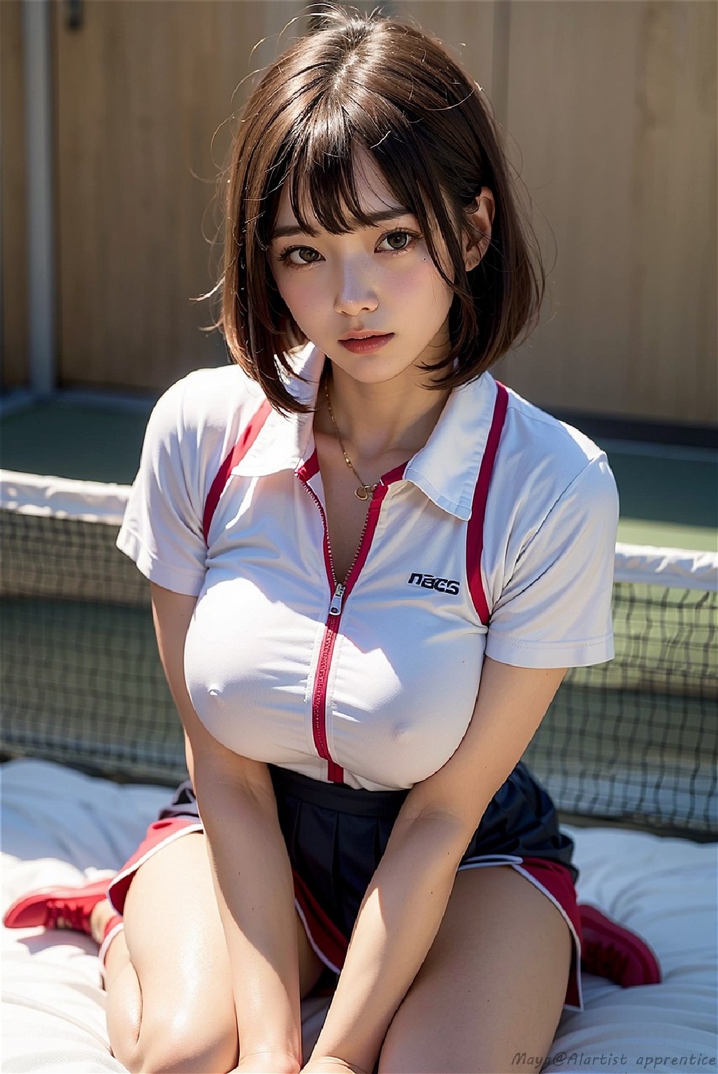 Sexy tennis player