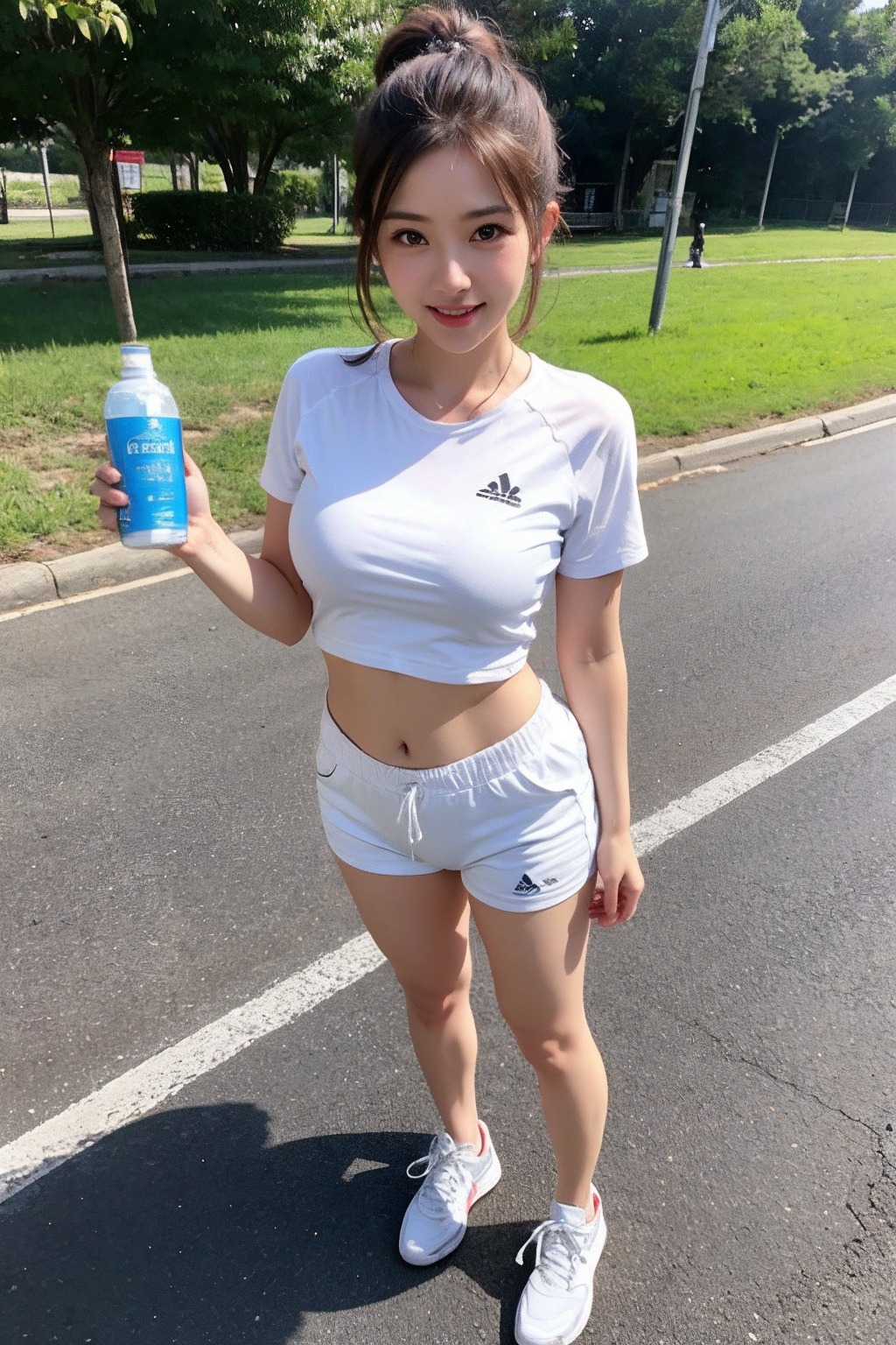 A woman who loves sports