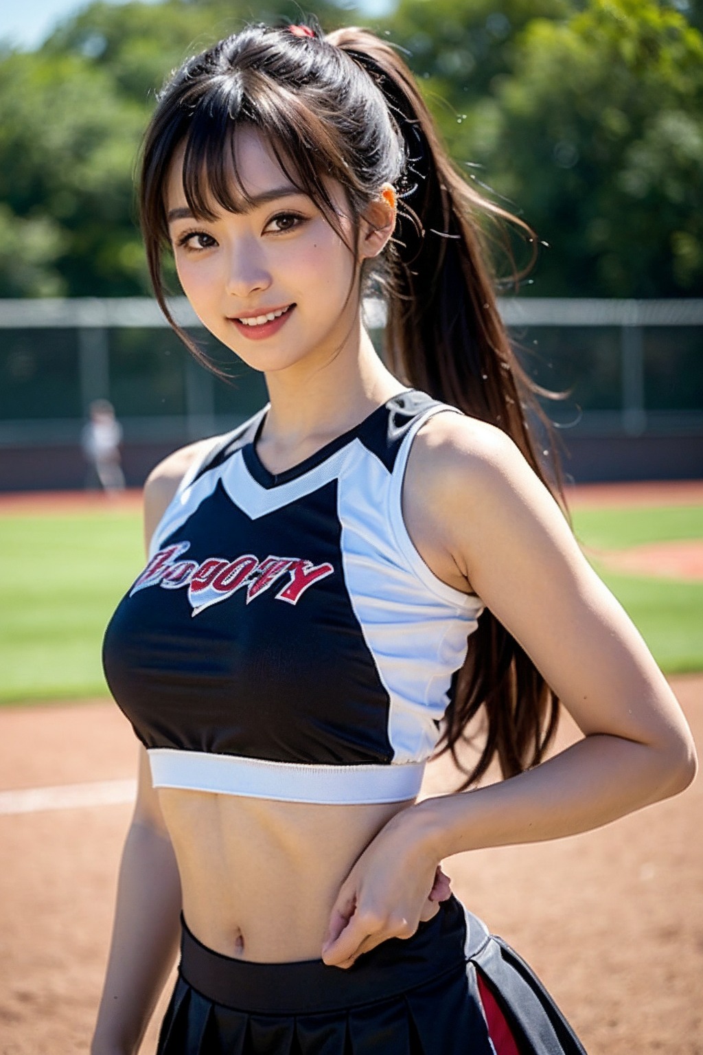 A woman who loves sports