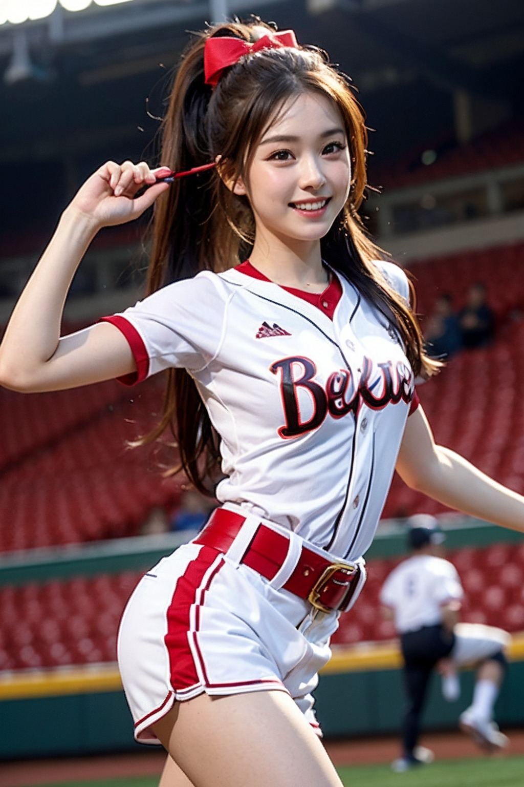 A woman who loves sports