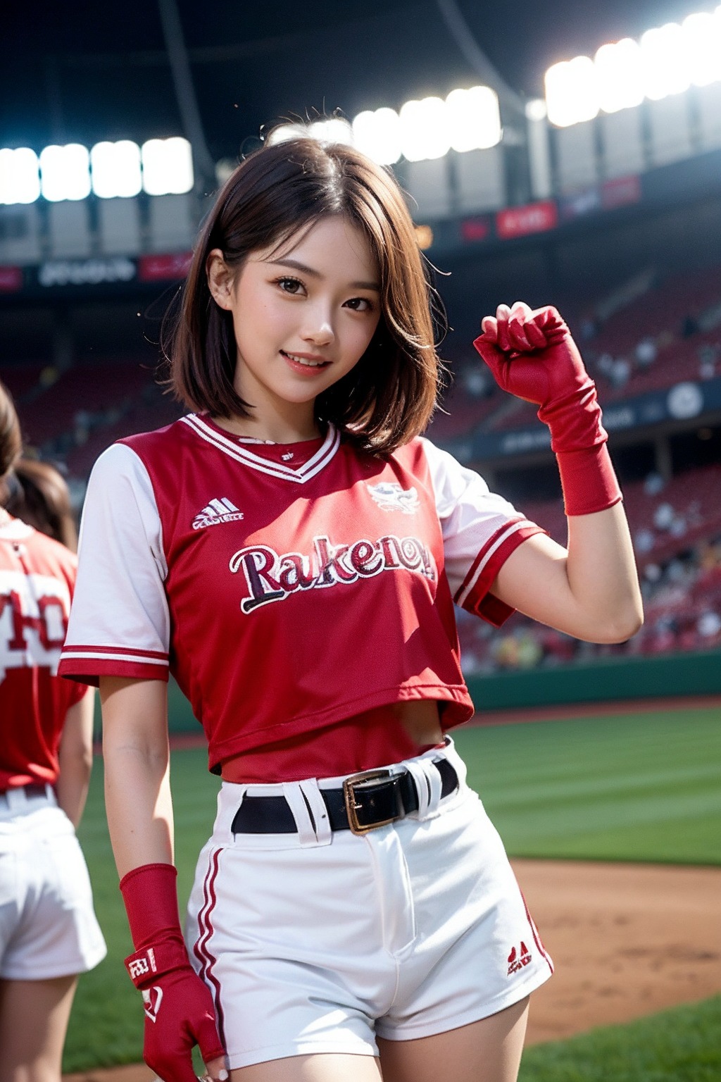 A woman who loves sports