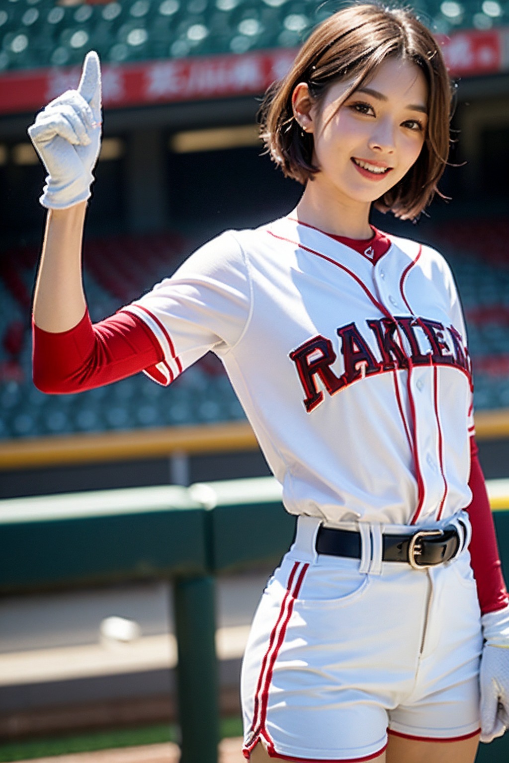 A woman who loves sports