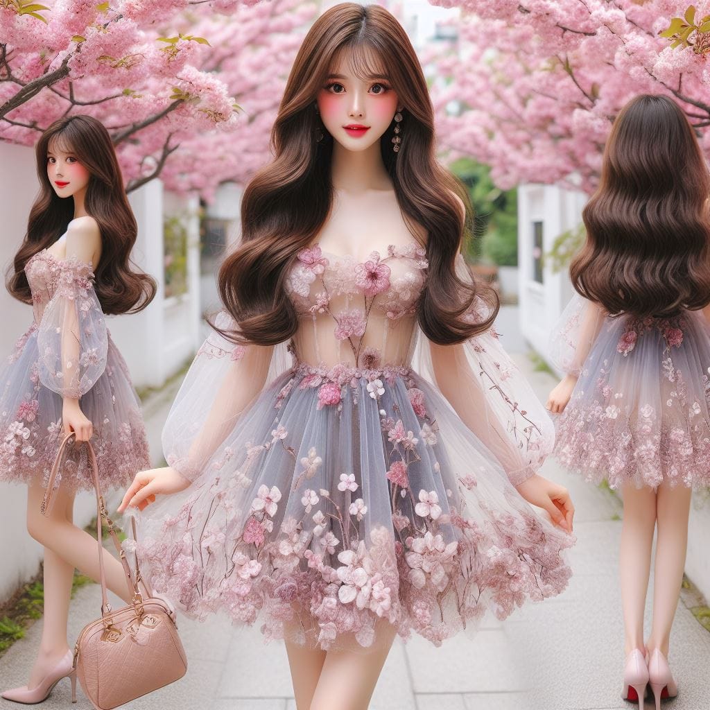 Sakura Petal Costume