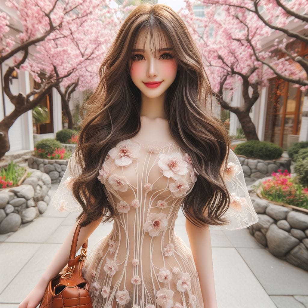 Sakura Petal Costume