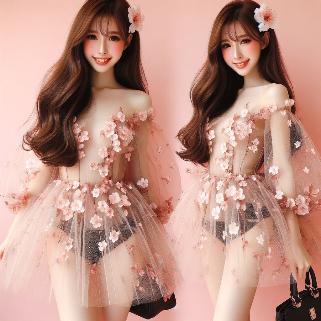 Sakura Petal Costume