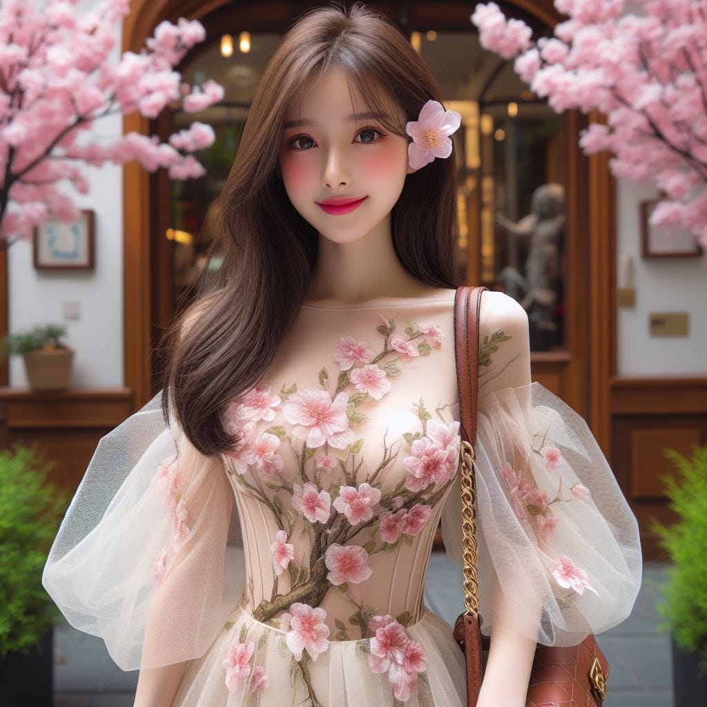 Sakura Petal Costume