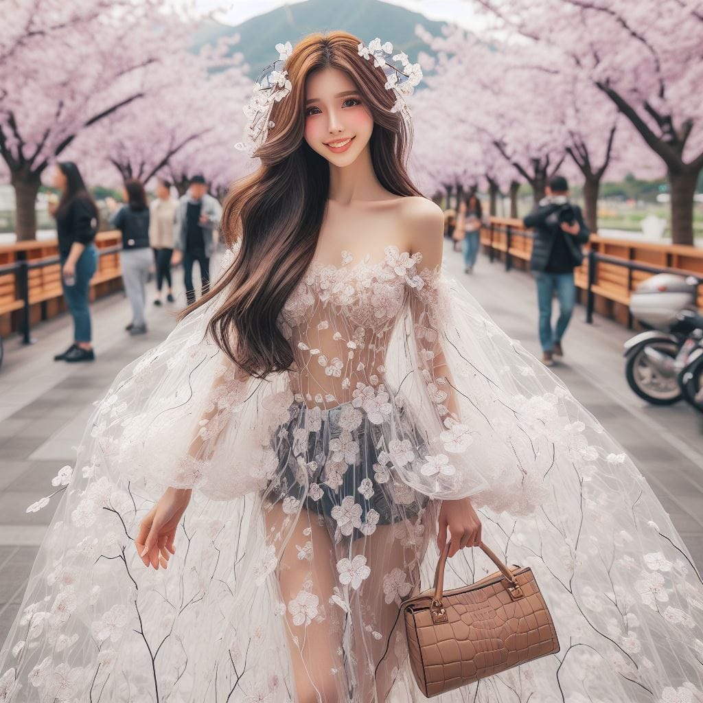 Sakura Petal Costume