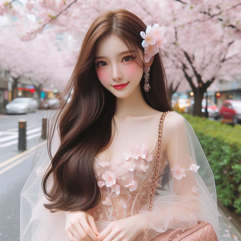 Sakura Petal Costume