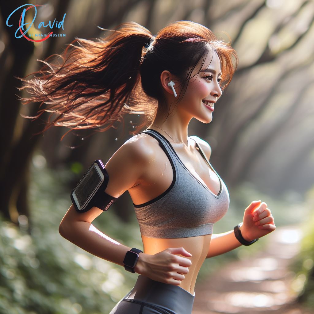 在晨曦中揮灑汗水迎接美好的一天