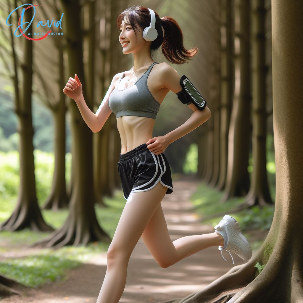 在晨曦中揮灑汗水迎接美好的一天