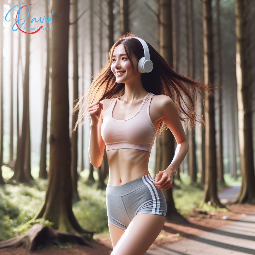 在晨曦中揮灑汗水迎接美好的一天