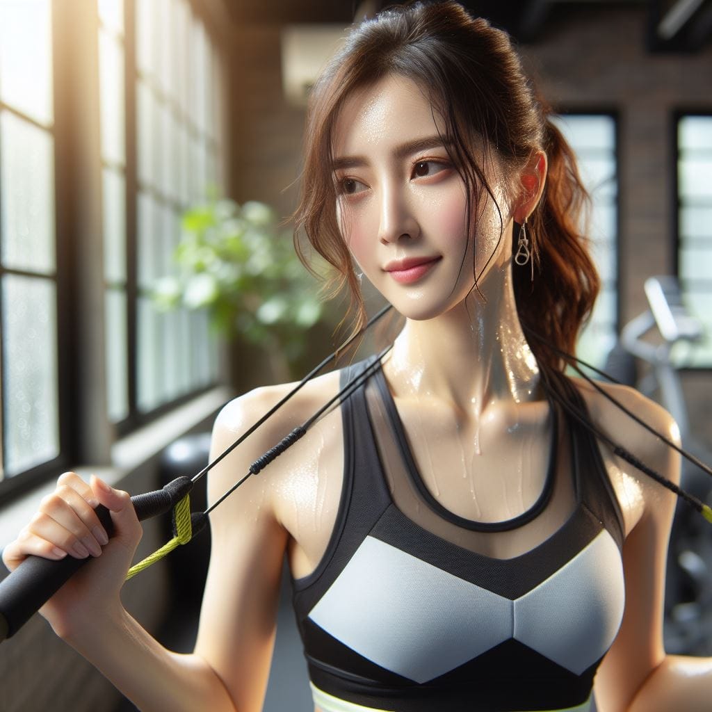 每次上健身房都看到這個妹子