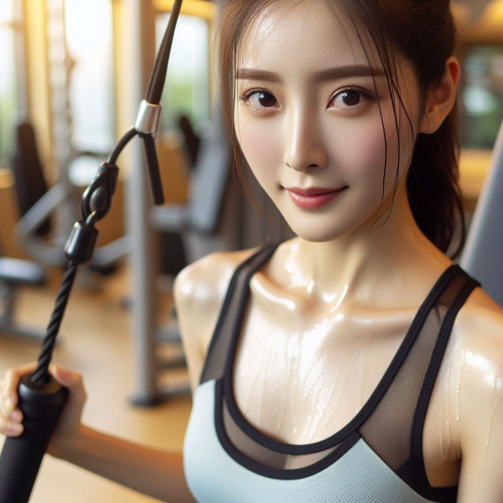 每次上健身房都看到這個妹子