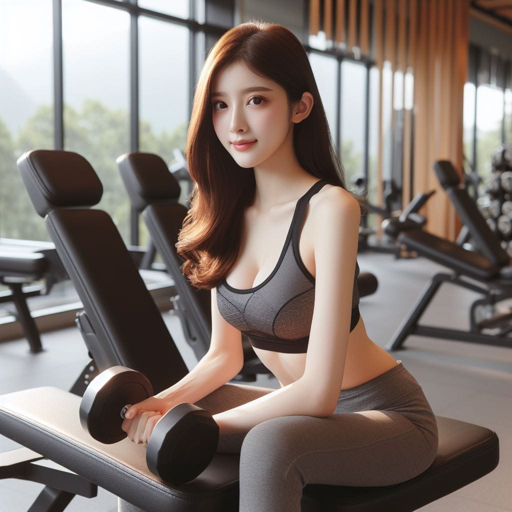 每次上健身房都看到這個妹子