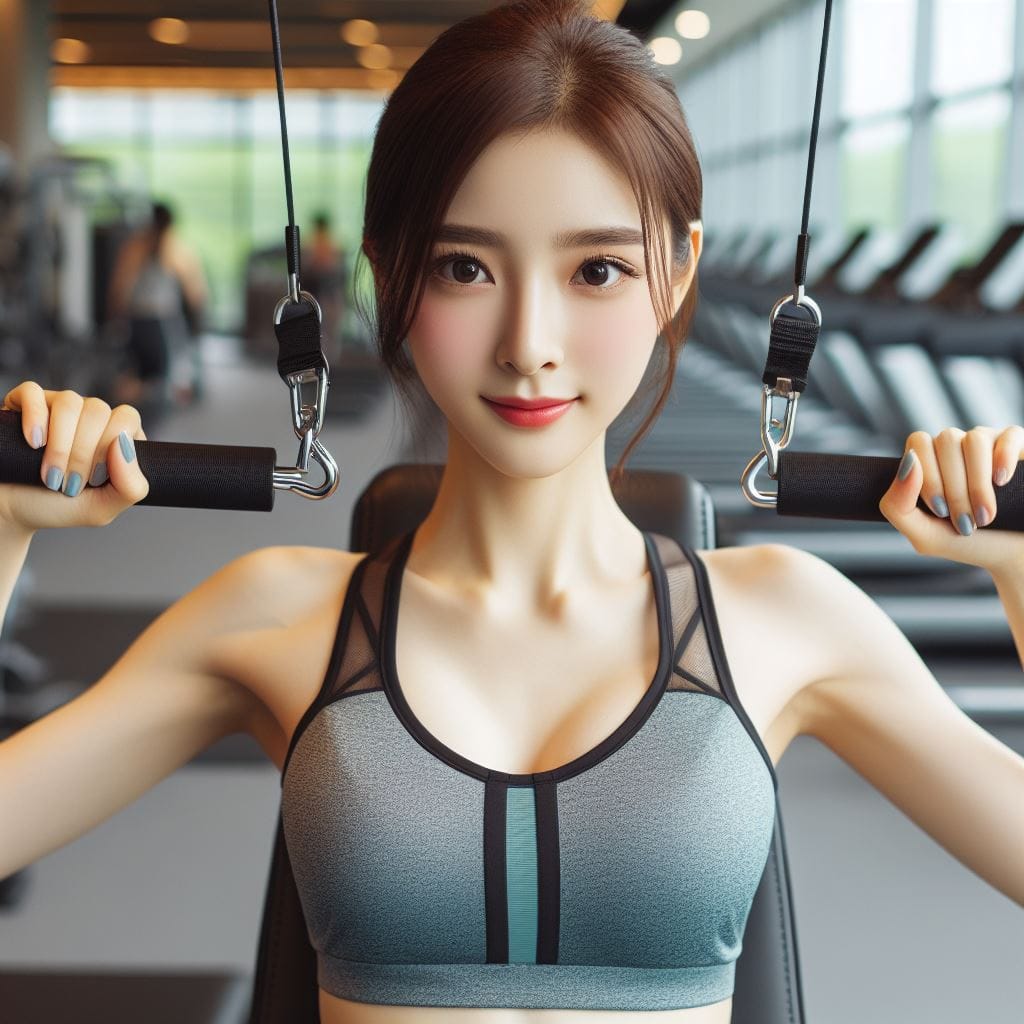 每次上健身房都看到這個妹子