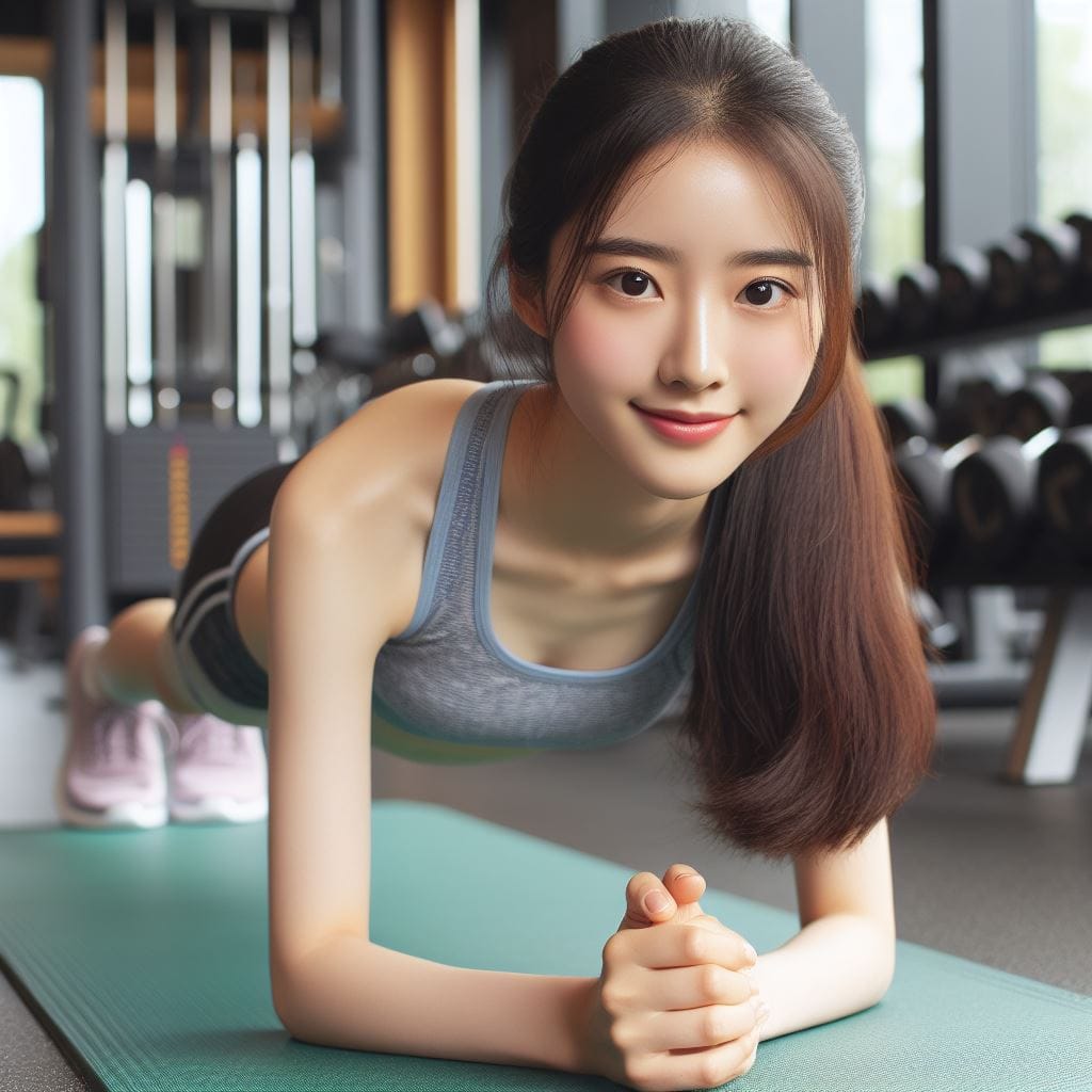 每次上健身房都看到這個妹子
