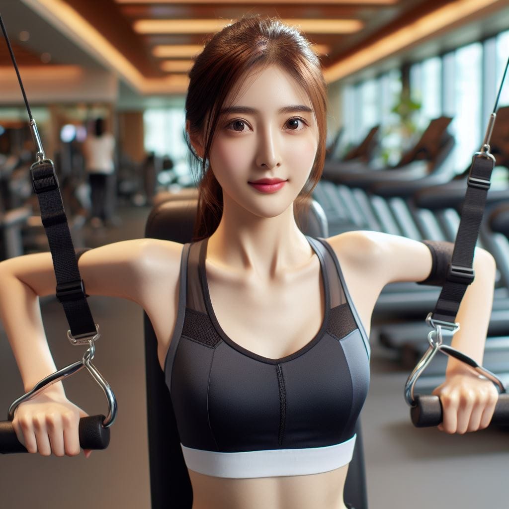 每次上健身房都看到這個妹子