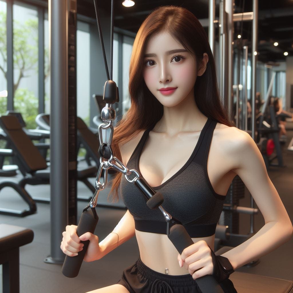 每次上健身房都看到這個妹子