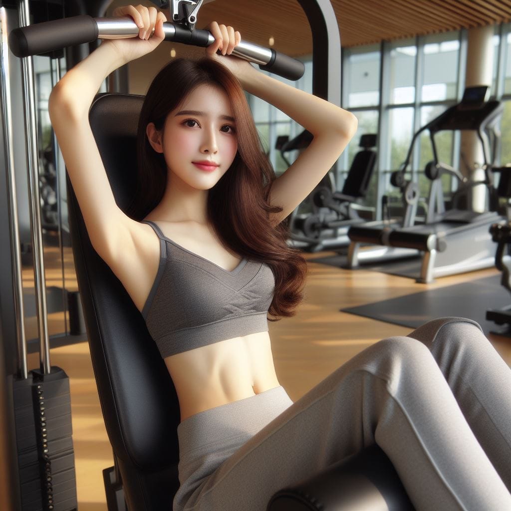 每次上健身房都看到這個妹子