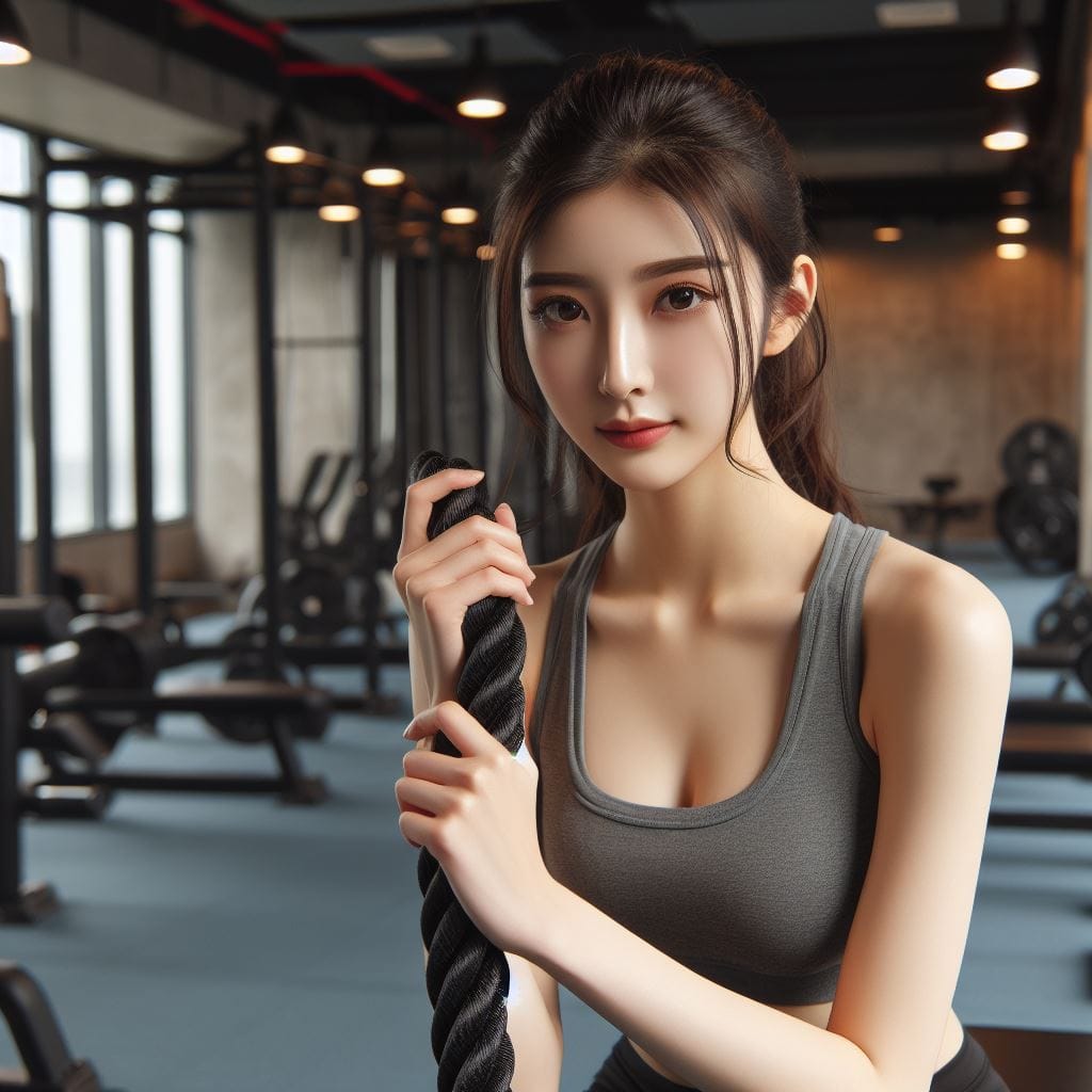 每次上健身房都看到這個妹子