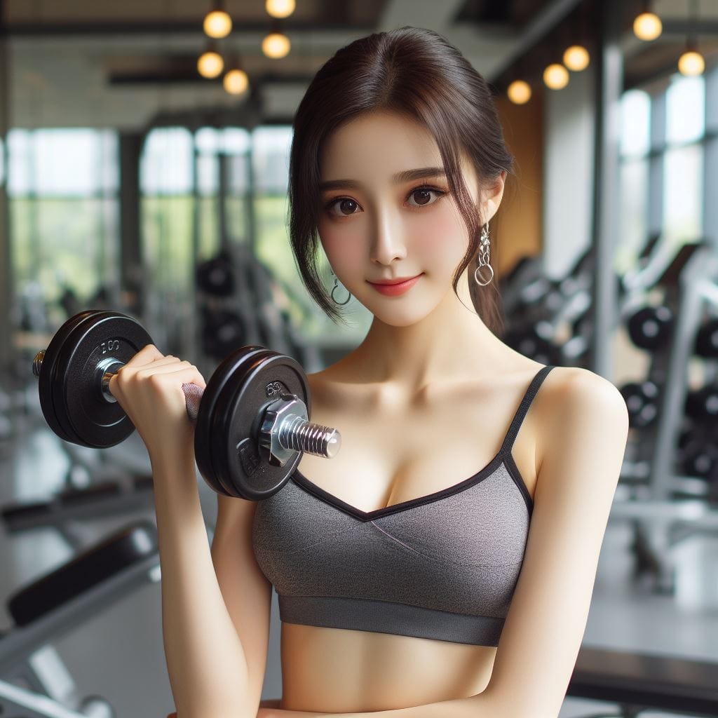 每次上健身房都看到這個妹子