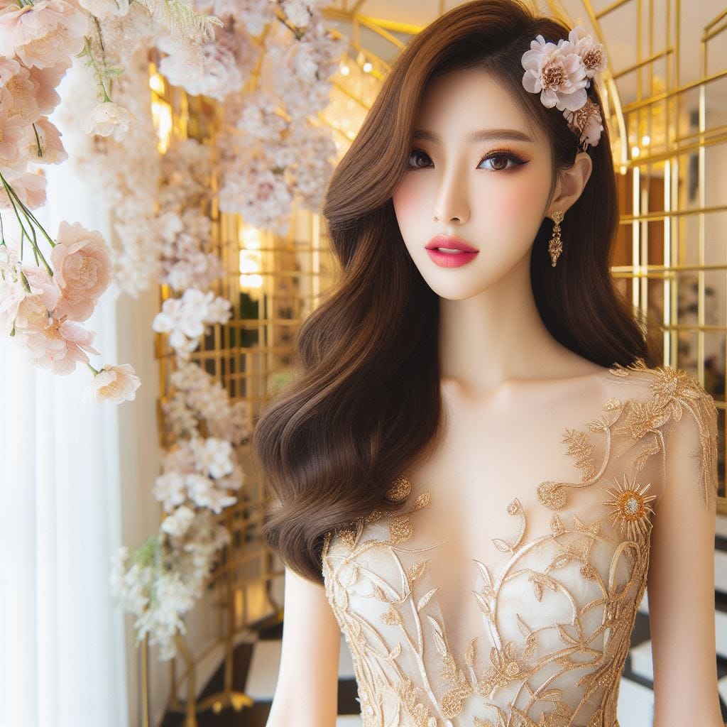 妹子出門和在家．都要穿美美的