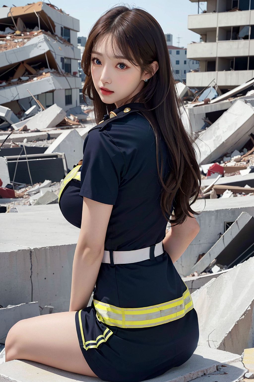 No119 FireFighter Lady_extra
