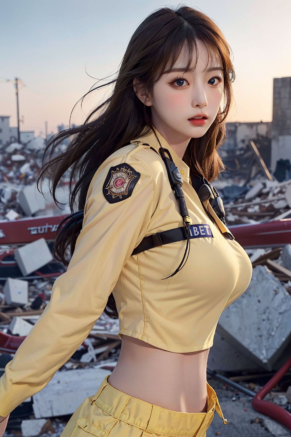 No119 FireFighter Lady_extra