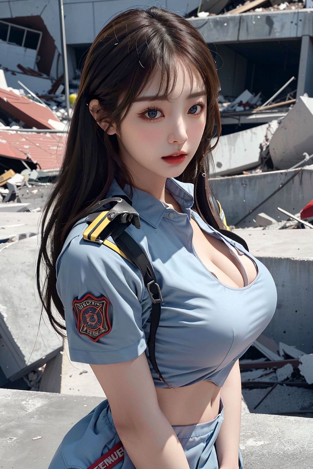 No119 FireFighter Lady_extra