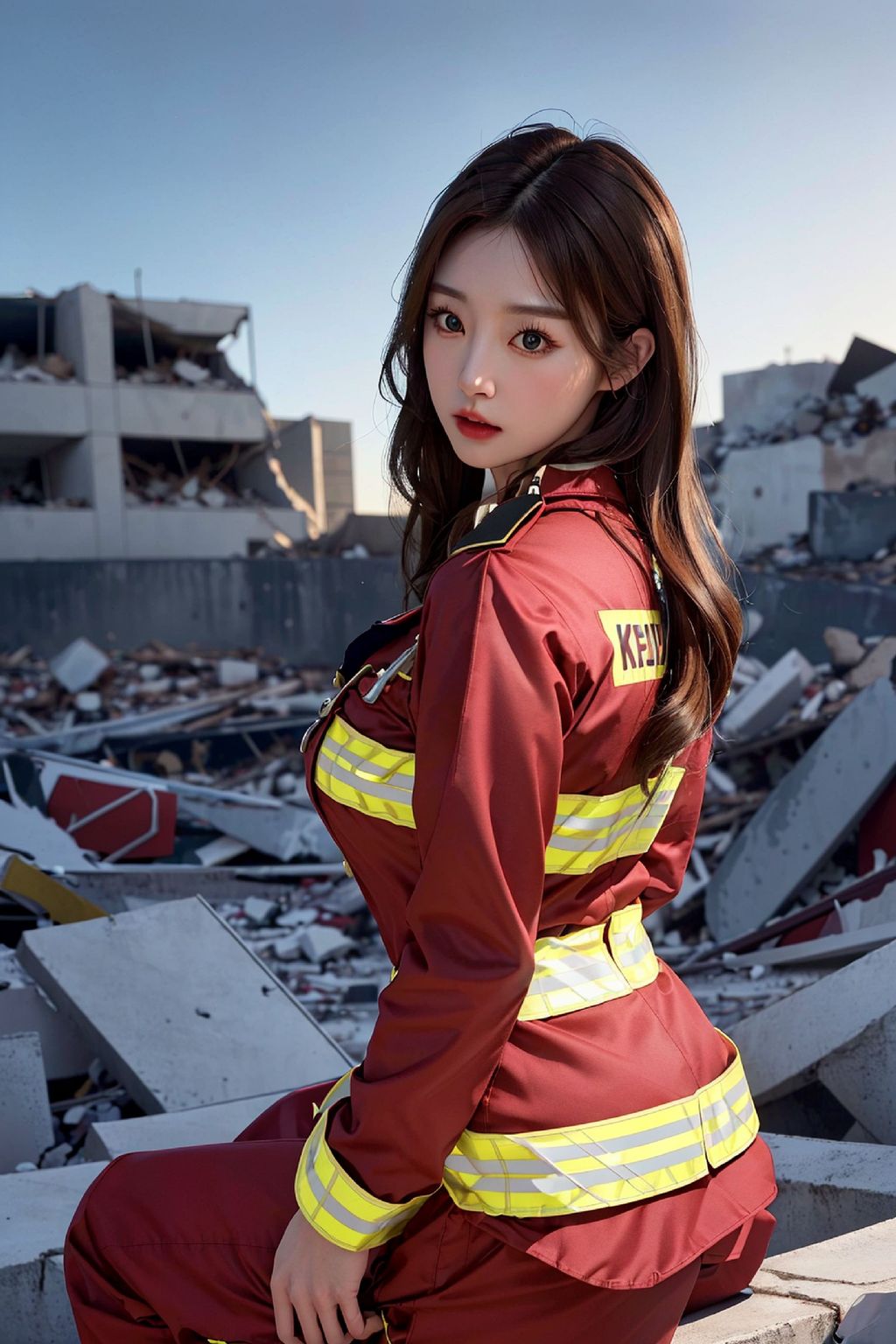No119 FireFighter Lady_extra