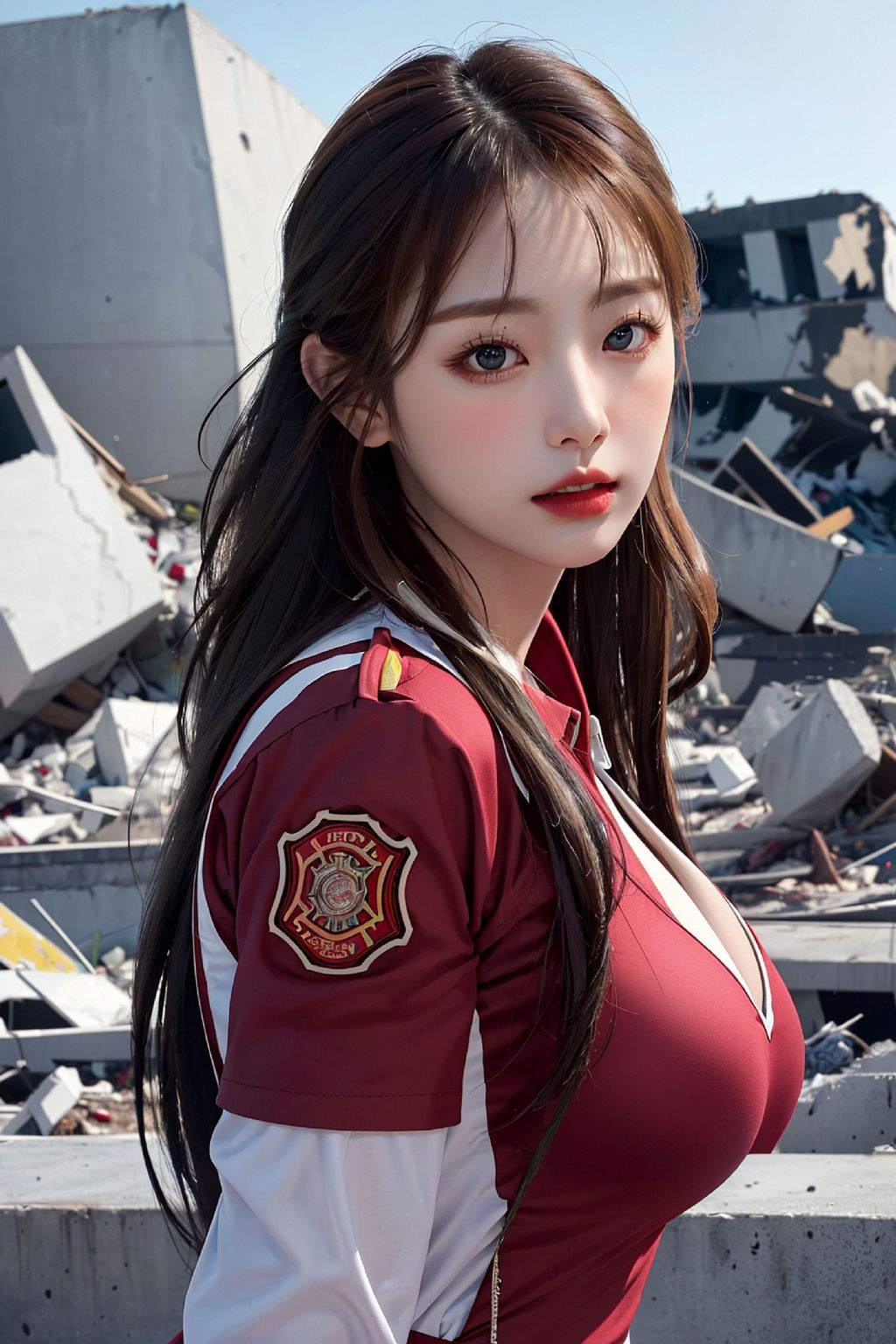 No119 FireFighter Lady_extra