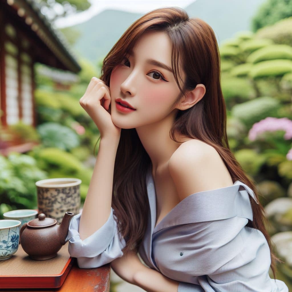 妹子的香肩