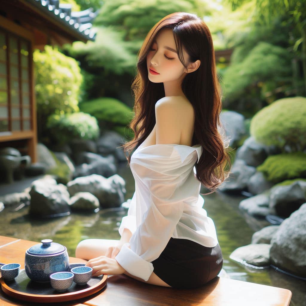 妹子的香肩
