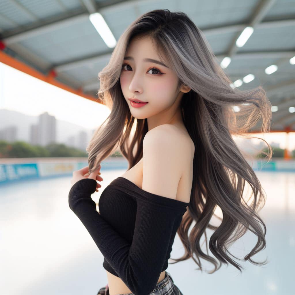 青春的妹子果然好（銀色頭髮很漂亮風格）