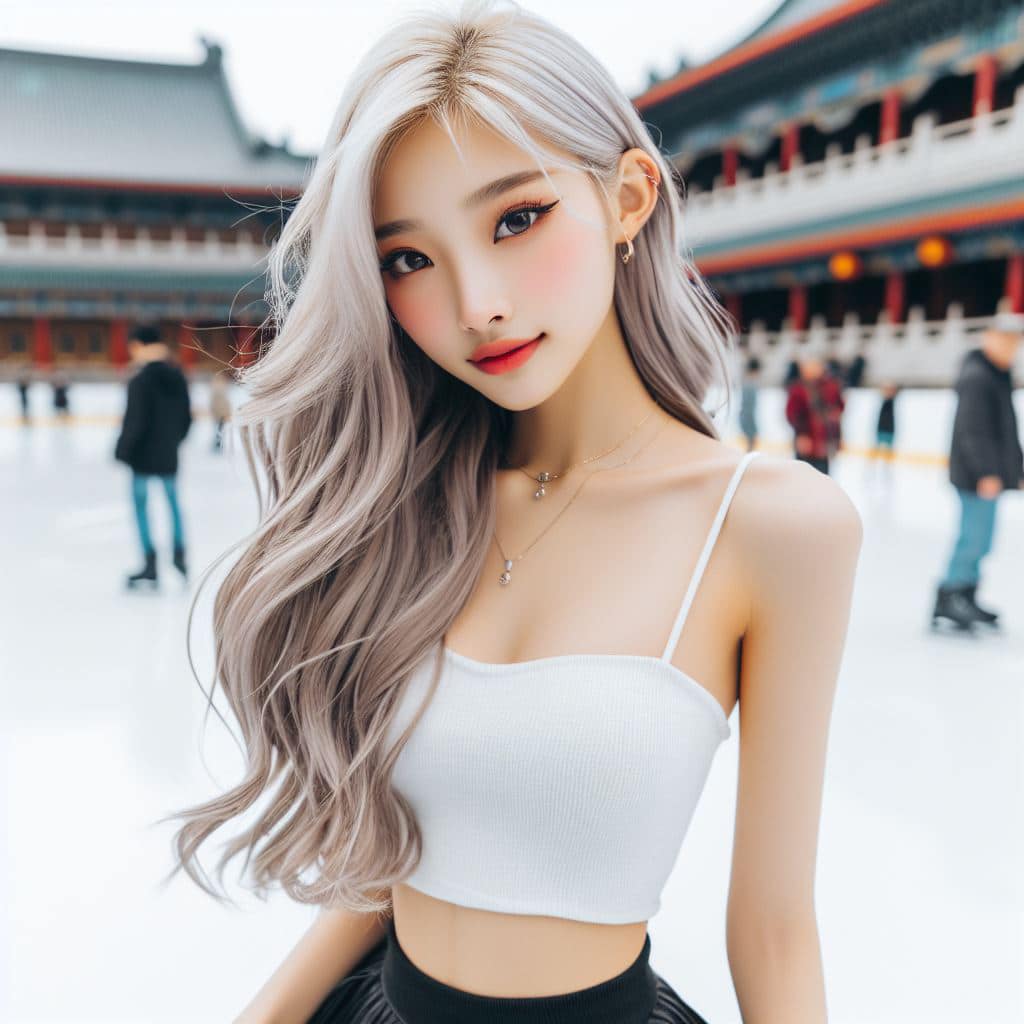 青春的妹子果然好（銀色頭髮很漂亮風格）