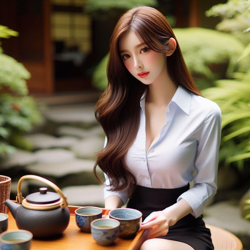 青春的妹子果然好（日式庭院風格）