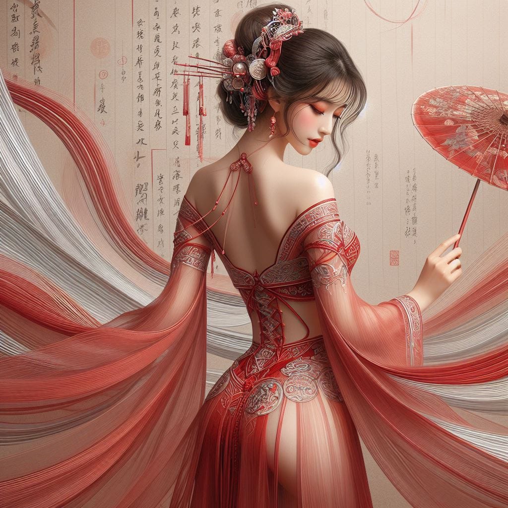 穿秀禾服的妹子最正了