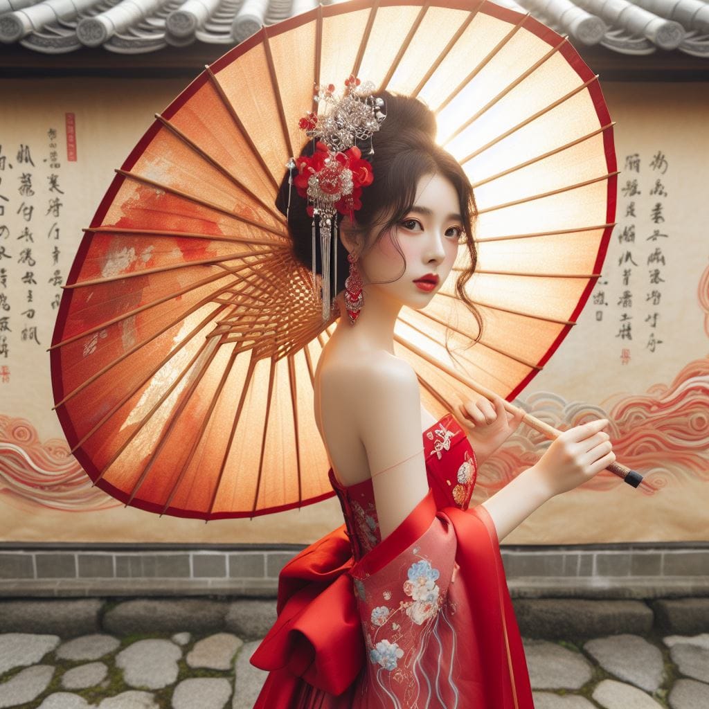 穿秀禾服的妹子最正了