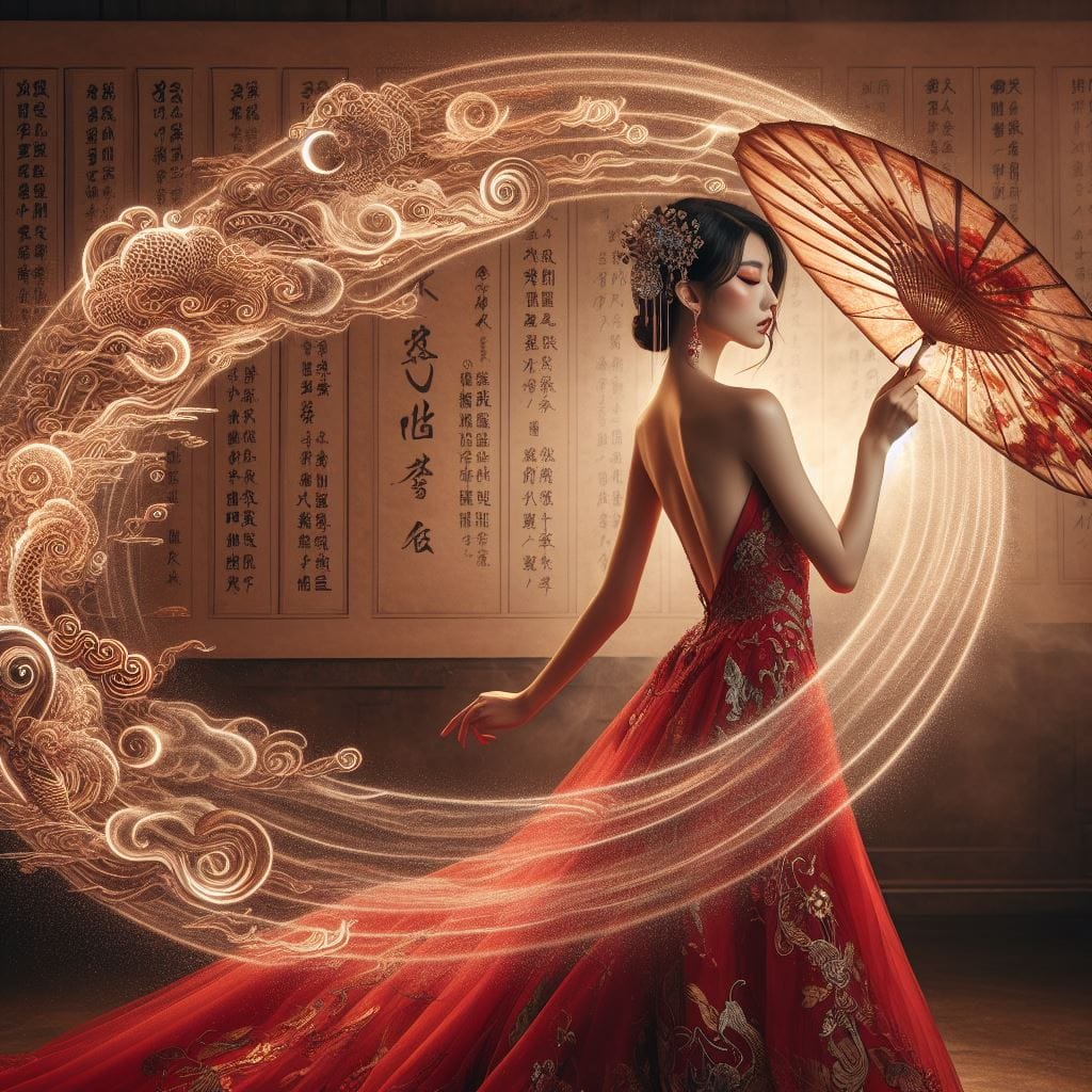 穿秀禾服的妹子最正了