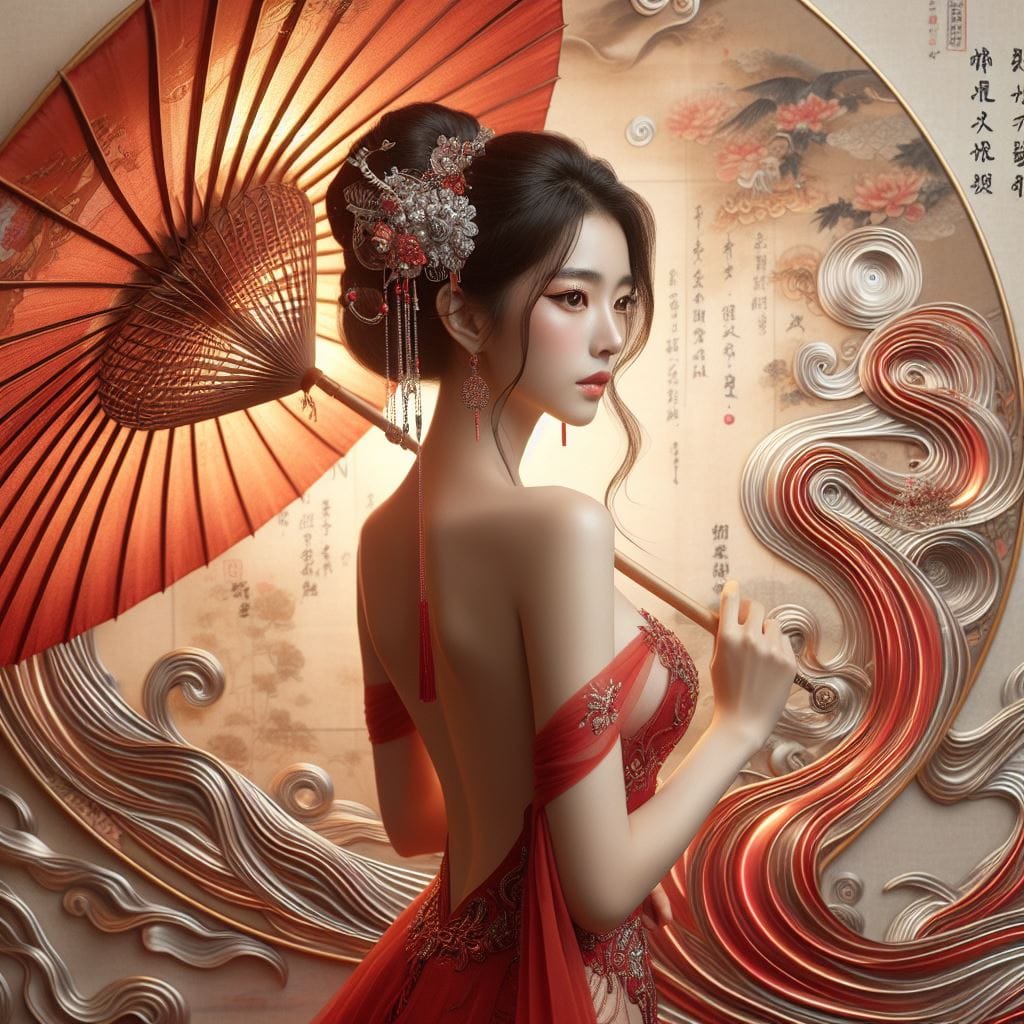 穿秀禾服的妹子最正了