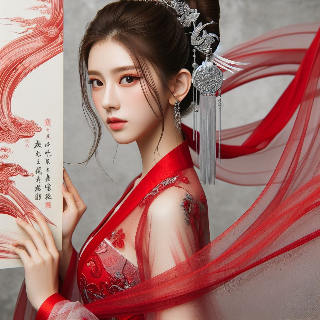 穿秀禾服的妹子最正了