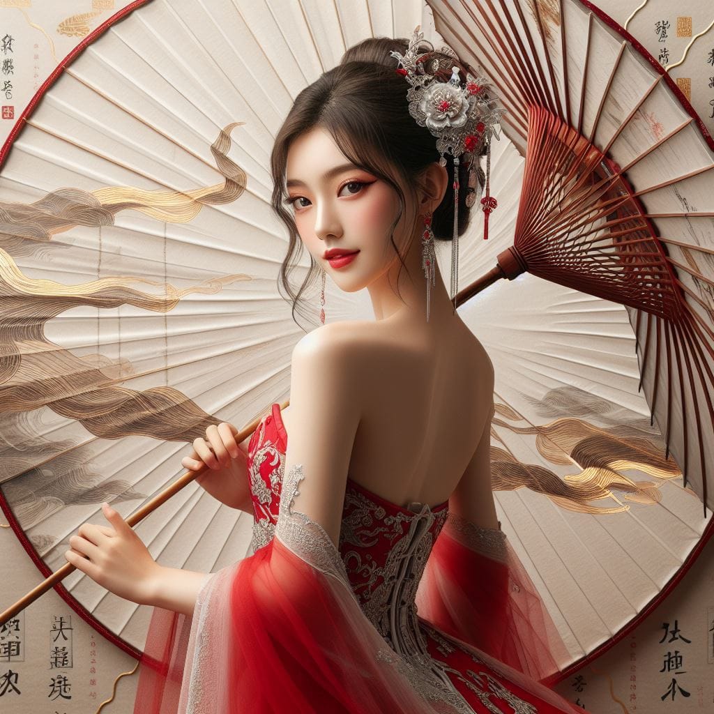 穿秀禾服的妹子最正了