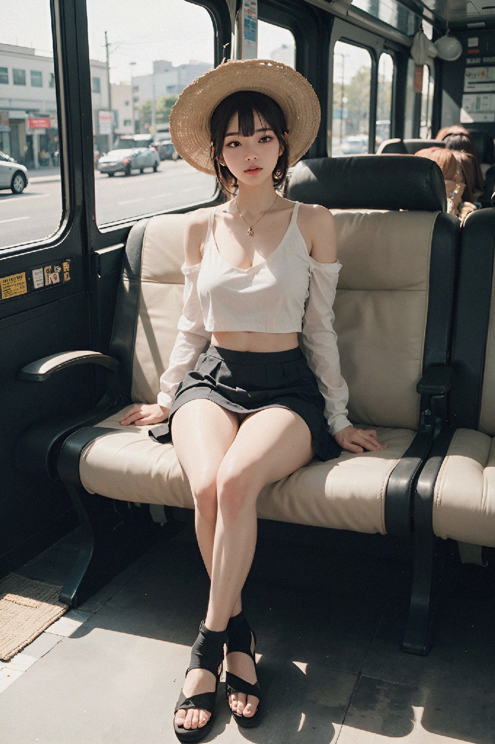 On the bus -1