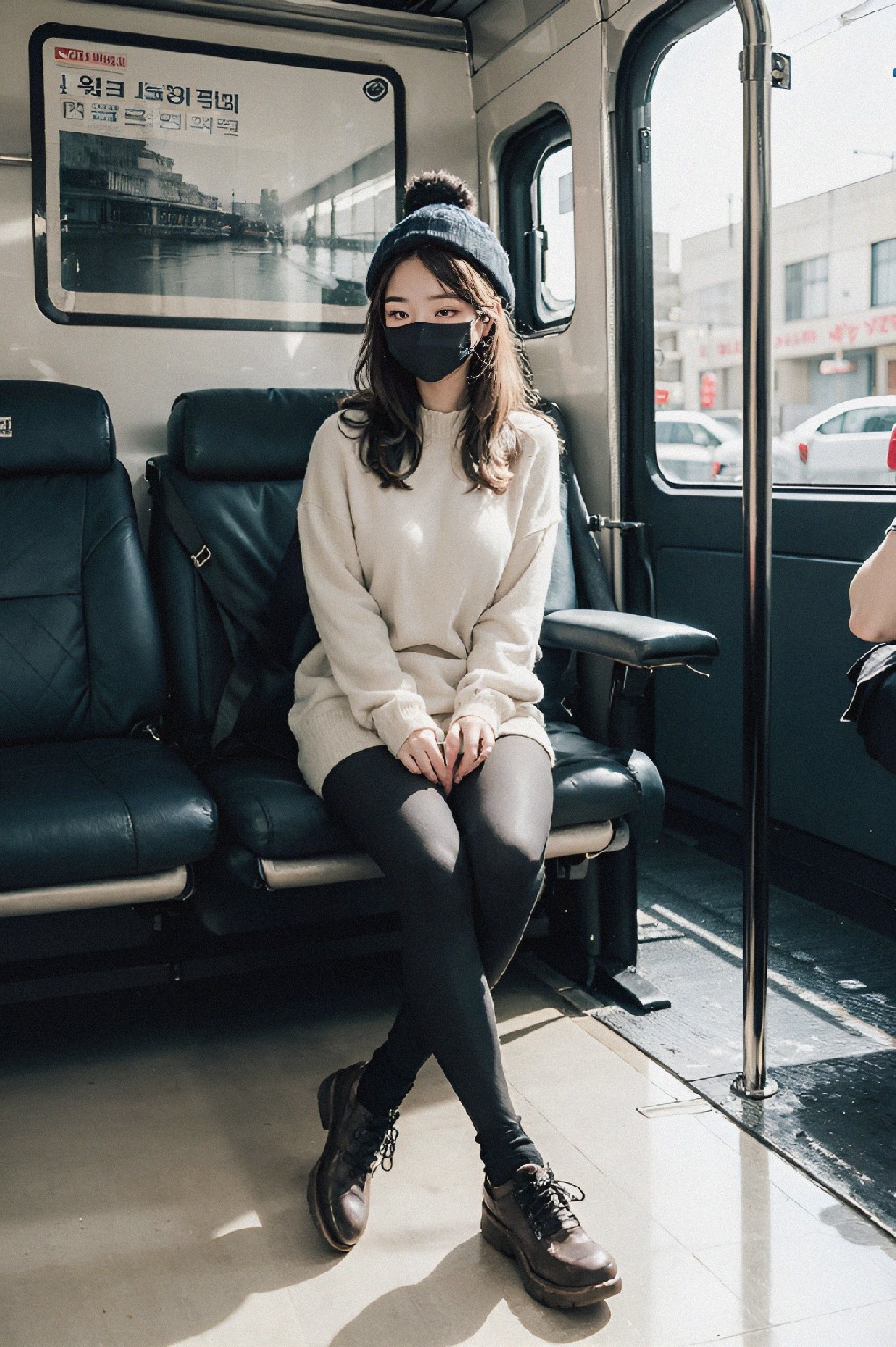 On the bus -1