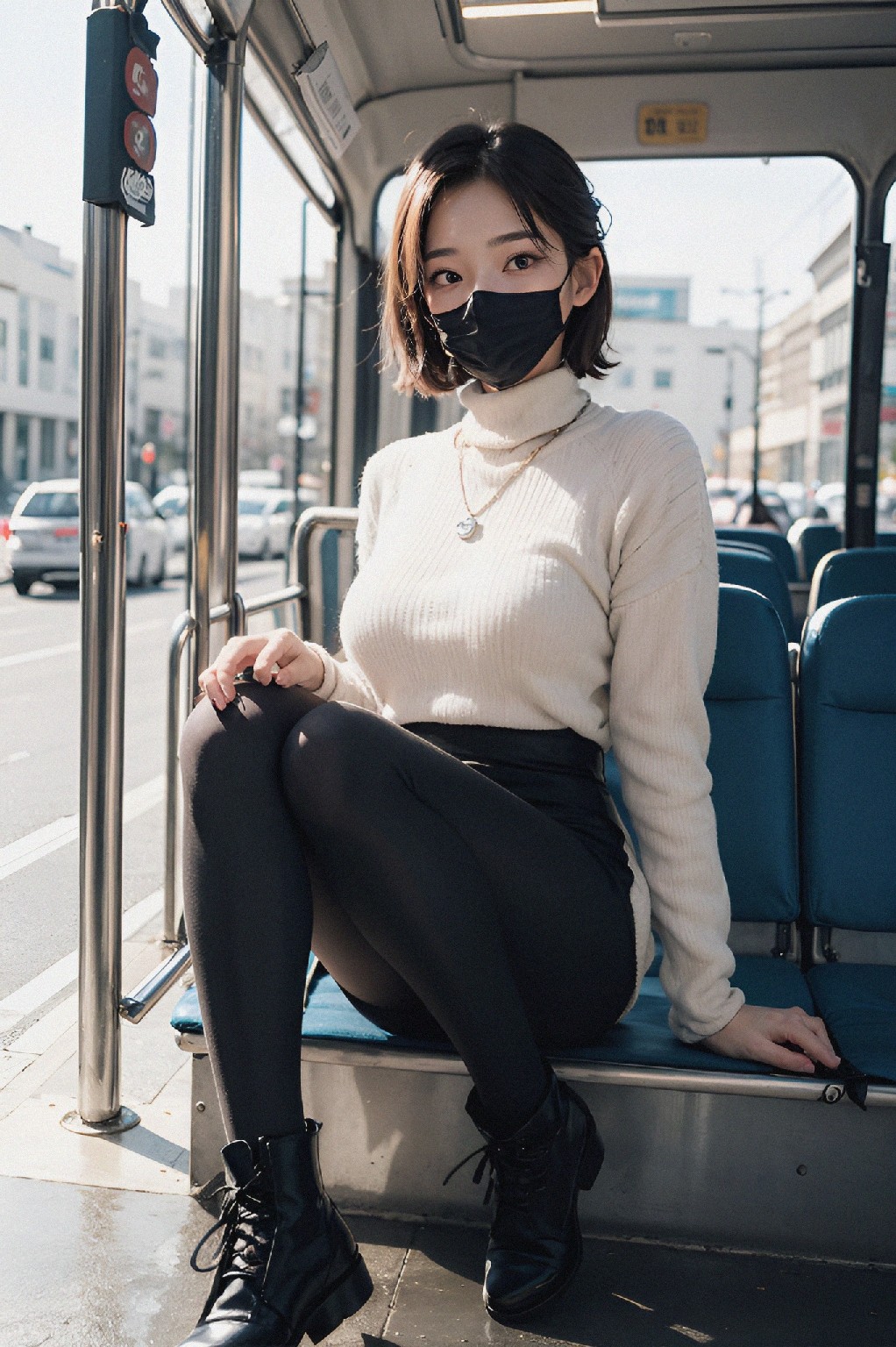On the bus -1