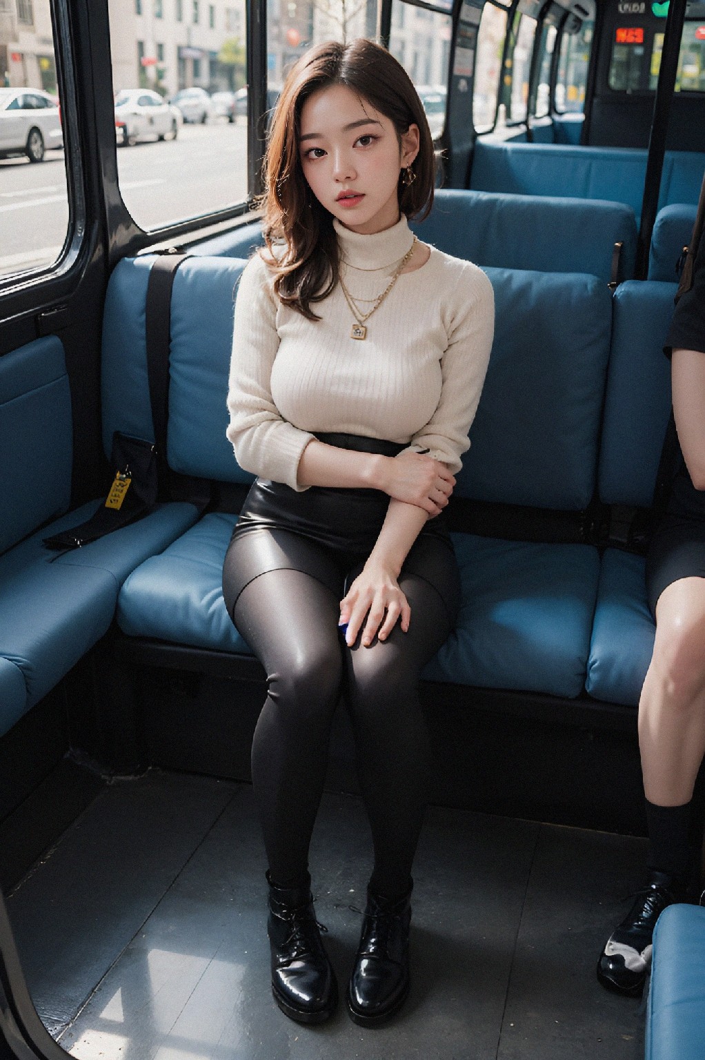 On the bus -1