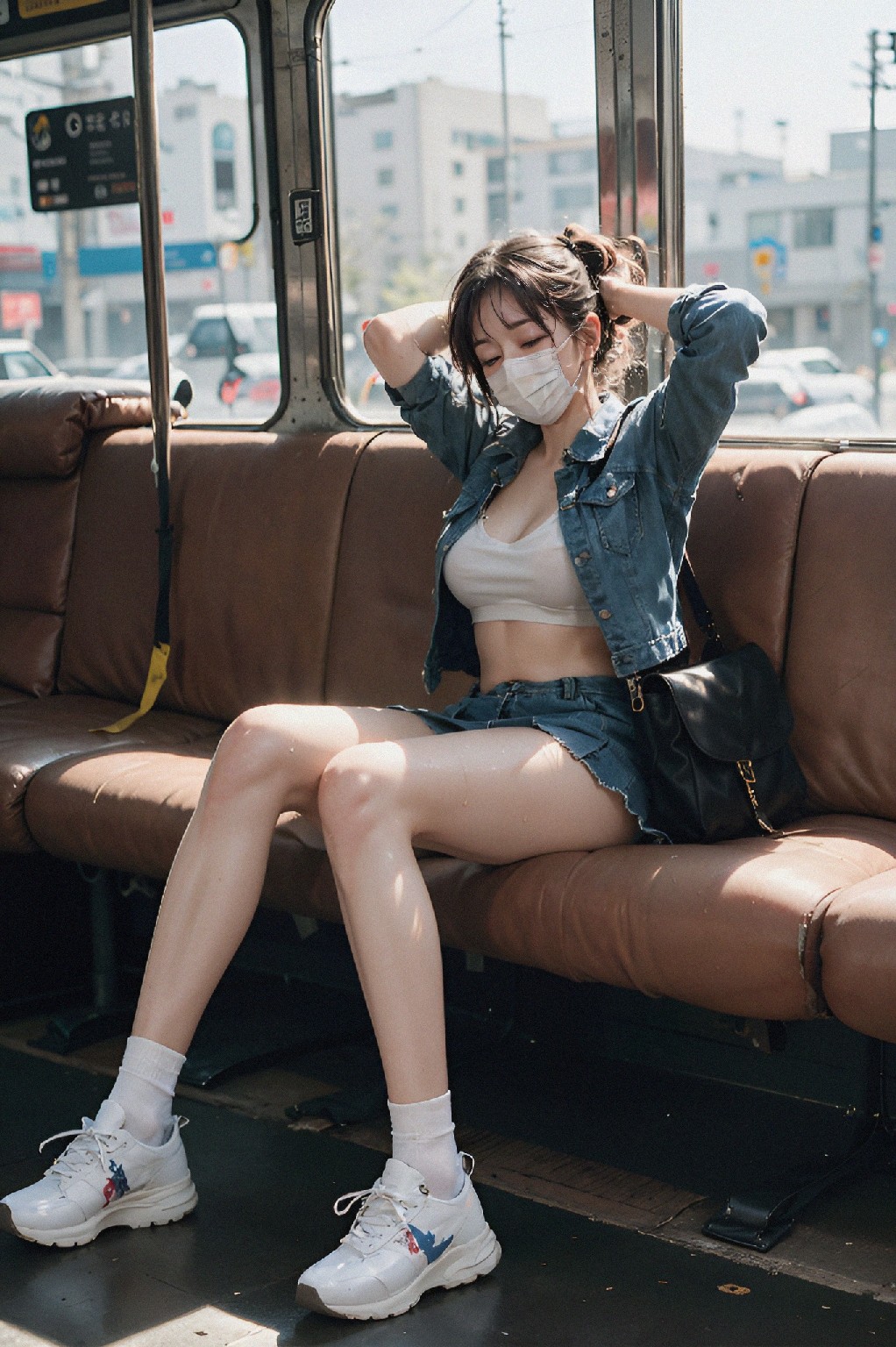 On the bus -1
